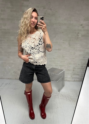 Amy knit top Offwhite Boii Studios 